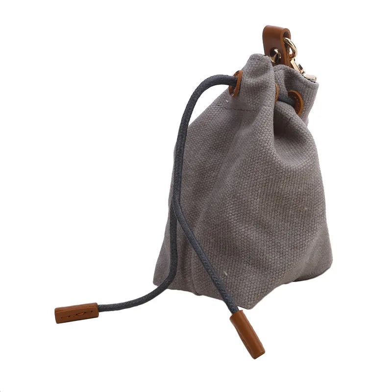 Pet Portable Dog Training Waist Bag Dog Treat Pouch with Drawstring Puppy Dogs Obedience Agility Reward Food Storage
