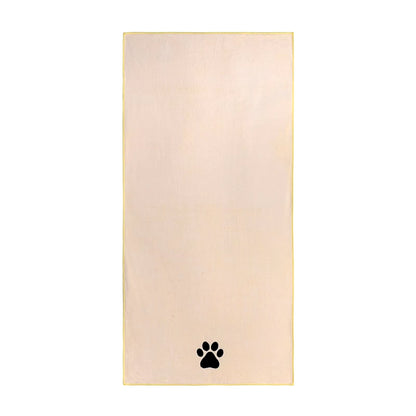 Microfiber Bath Embroidered Super Soft Absorbent Quick Thick Dog Cat Blanet for Dogs Batoe Grooming