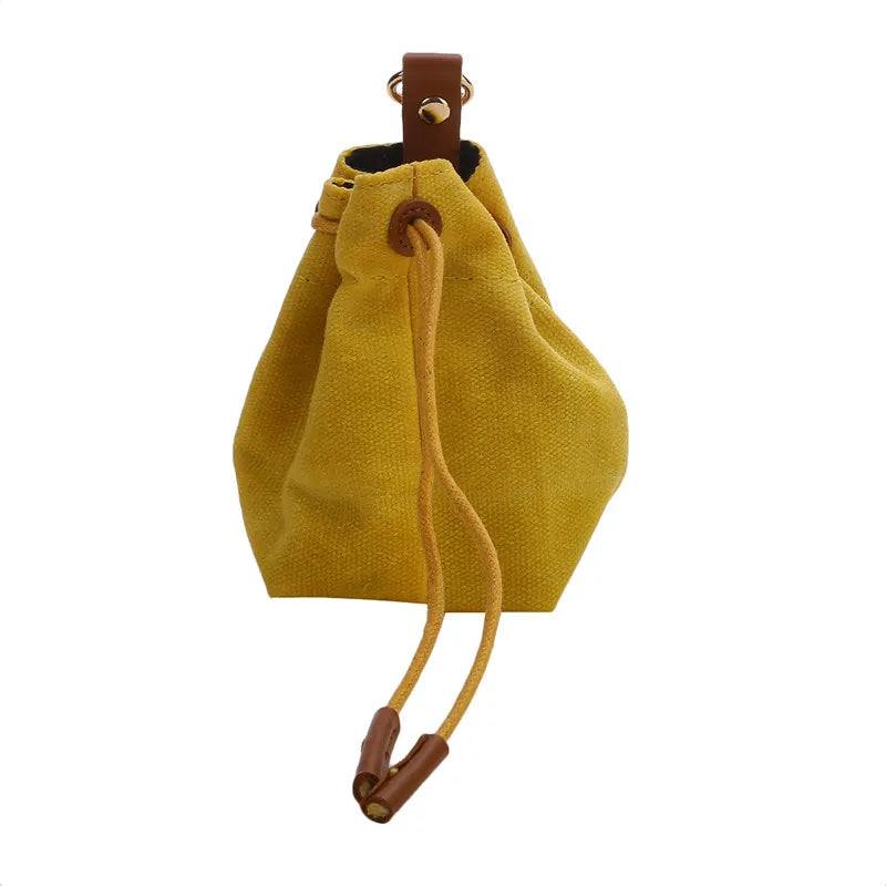 Pet Portable Dog Training Waist Bag Dog Treat Pouch with Drawstring Puppy Dogs Obedience Agility Reward Food Storage