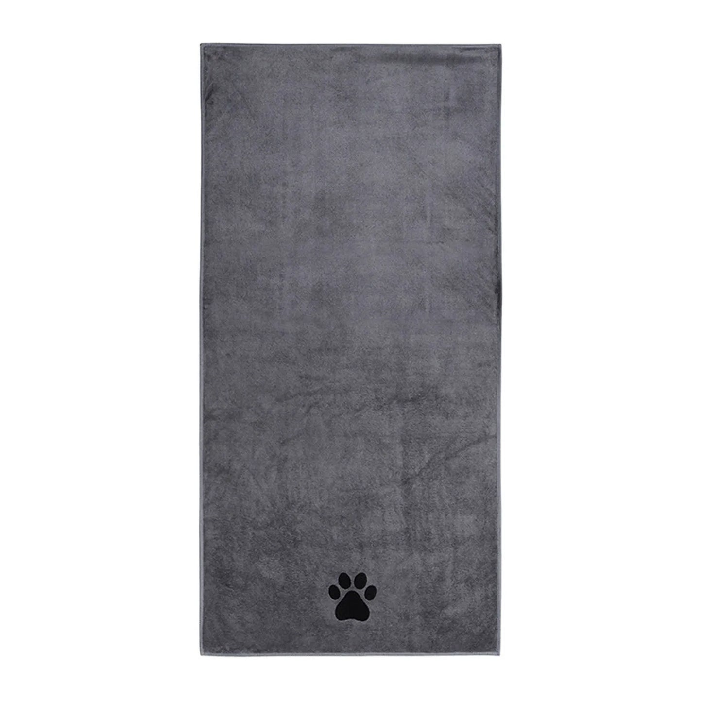 Microfiber Bath Embroidered Super Soft Absorbent Quick Thick Dog Cat Blanet for Dogs Batoe Grooming