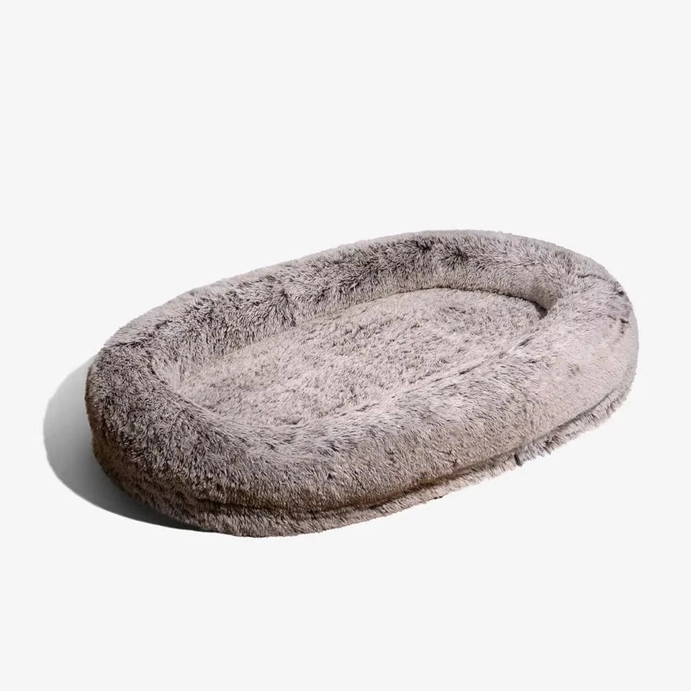 Super Large Dog Sofa Bed round Dog Bed Plush Pet Kennel Bed Mats Pet Cat Bed Winter Warm Sleeping Floor Mats for Large Dog