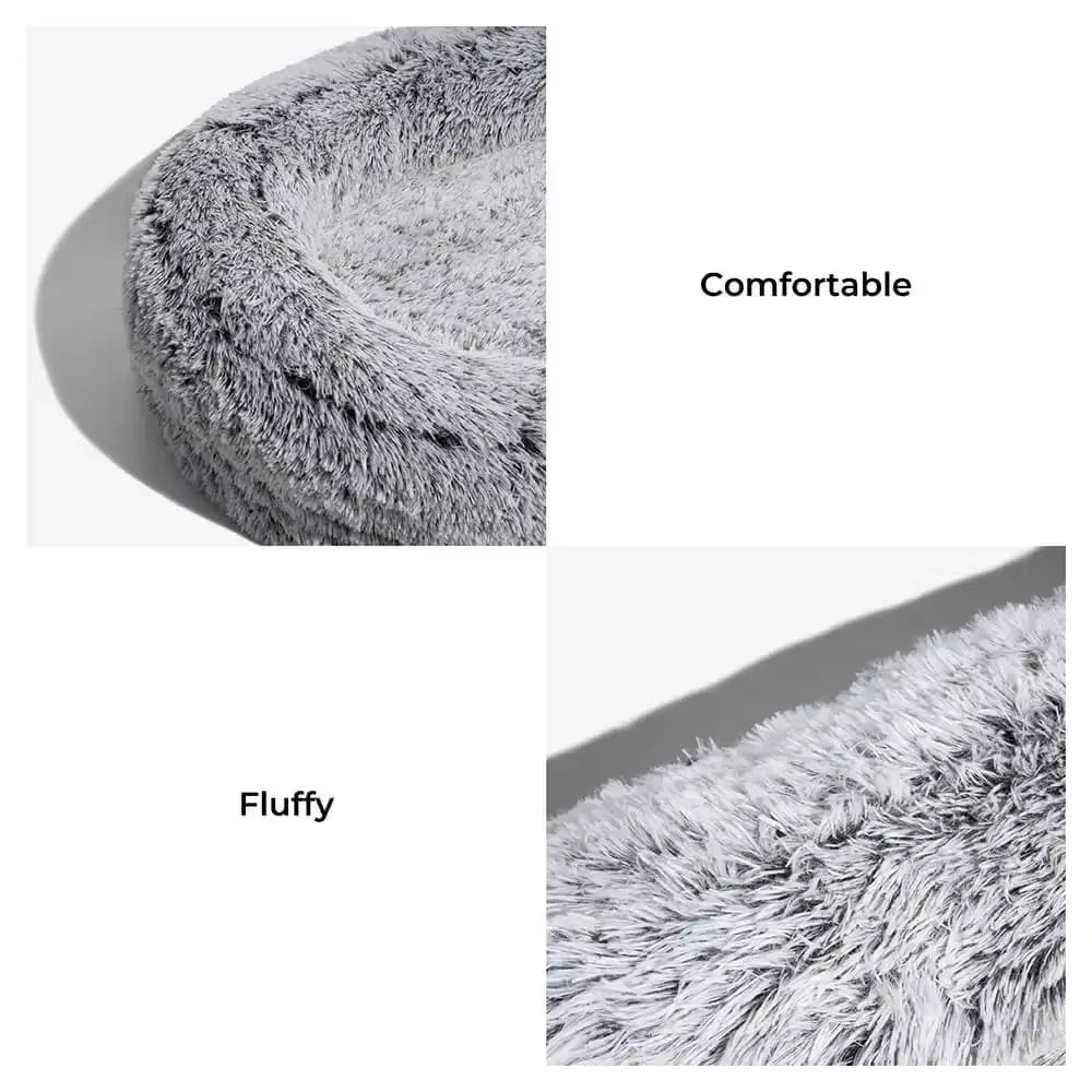 Super Large Dog Sofa Bed round Dog Bed Plush Pet Kennel Bed Mats Pet Cat Bed Winter Warm Sleeping Floor Mats for Large Dog