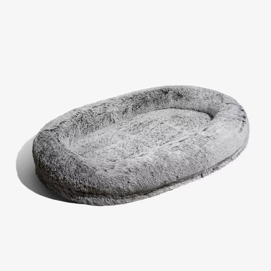 Super Large Dog Sofa Bed round Dog Bed Plush Pet Kennel Bed Mats Pet Cat Bed Winter Warm Sleeping Floor Mats for Large Dog