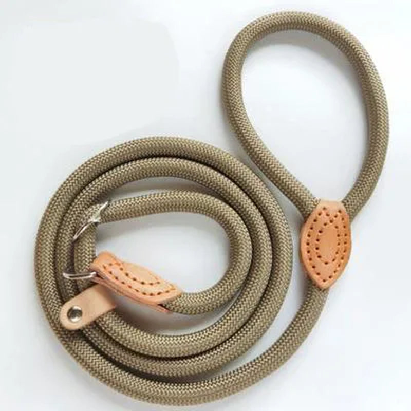 Collar Harness Dog Leash Nylon Pet Lead Leash Adjustable Dog Harness Durable Rope Belt Lightweight Dog Accessories Pet Collar