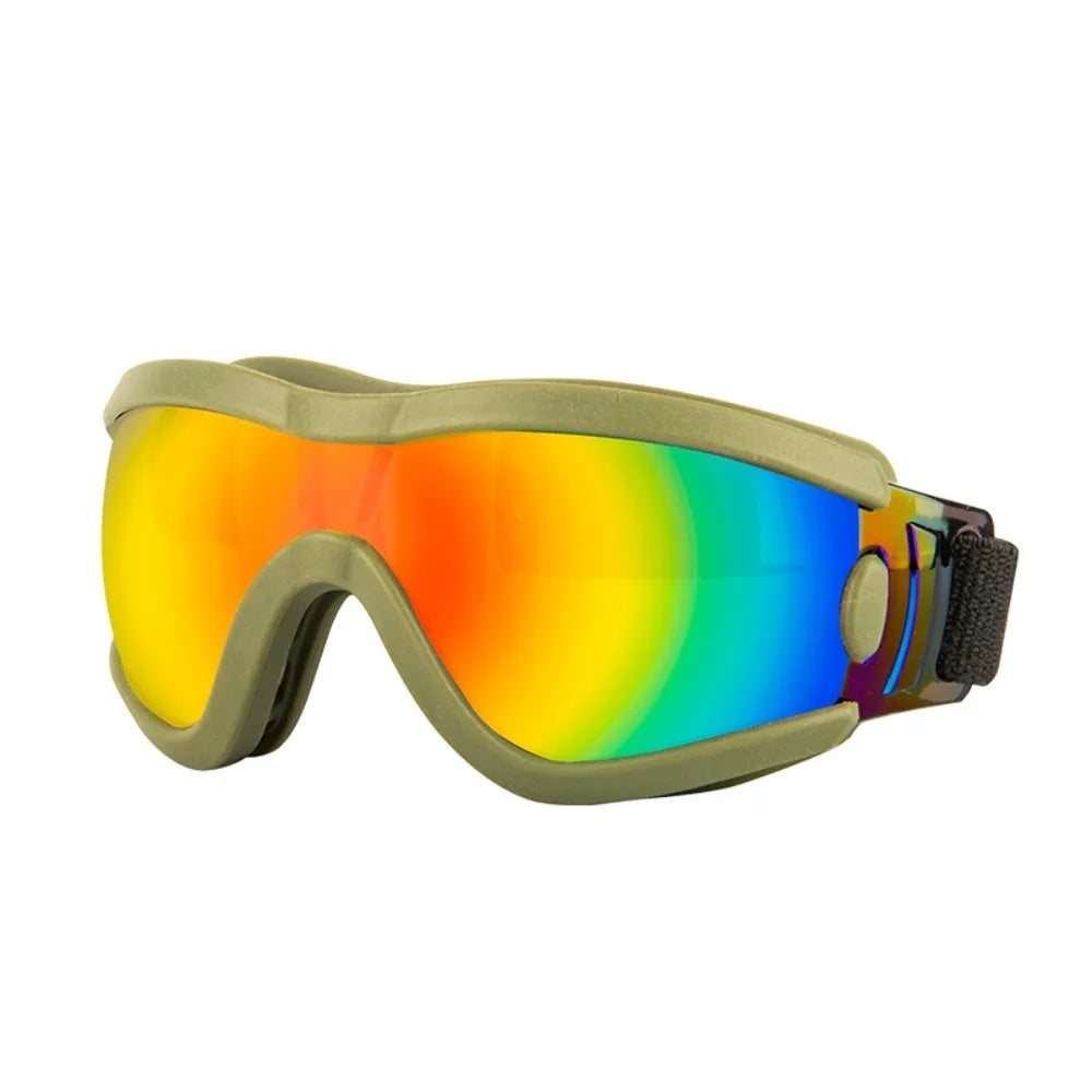 Cool Adjustable Strap Dog Goggles UV Resistant Waterproof Dog Sunglasses Windproof Anti-Fog Pet Glasses Travel