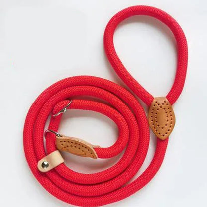 Collar Harness Dog Leash Nylon Pet Lead Leash Adjustable Dog Harness Durable Rope Belt Lightweight Dog Accessories Pet Collar