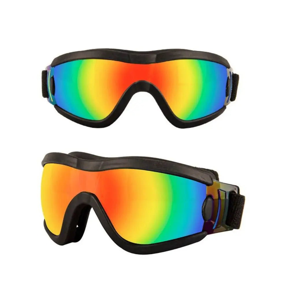 Cool Adjustable Strap Dog Goggles UV Resistant Waterproof Dog Sunglasses Windproof Anti-Fog Pet Glasses Travel